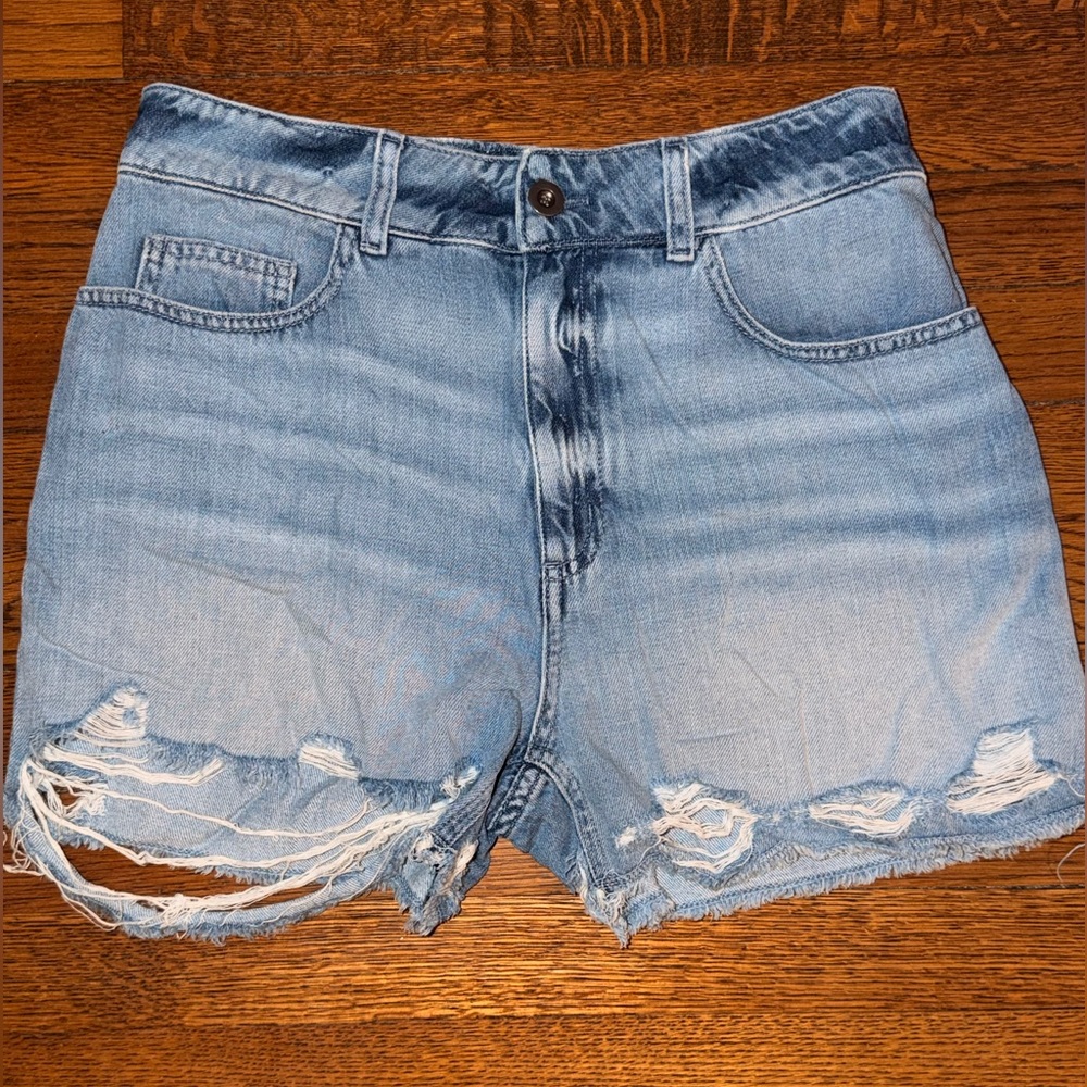 Bella Dahl Distressed Denim Women Shorts